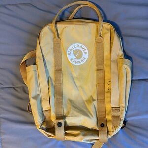 Brand new backpack! Water resistant, made from sustainable fibers